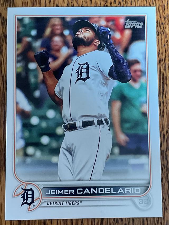 2022 Topps Series 2 Jeimer Candelario BASE #542