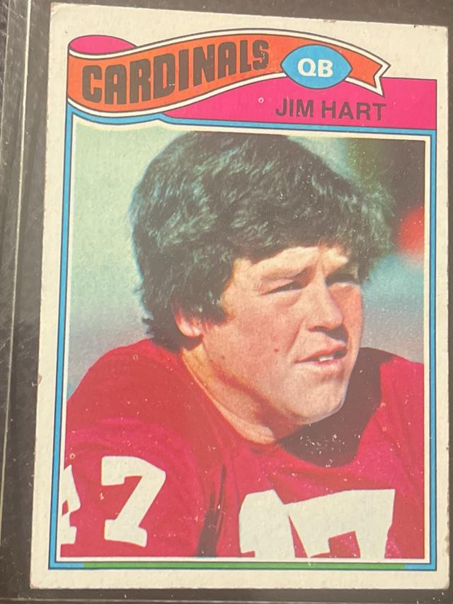 1977 Topps Football Jim Hart ﻿Base #485