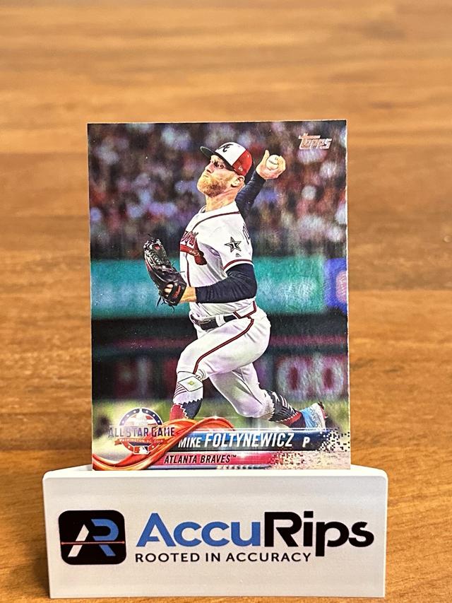 2018 Topps Update Series Mike Foltynewicz BASE SET #US72