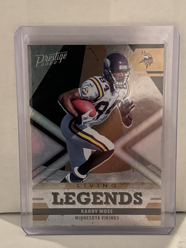 2022 Panini Prestige Randy Moss Living Legends Set #LL-1