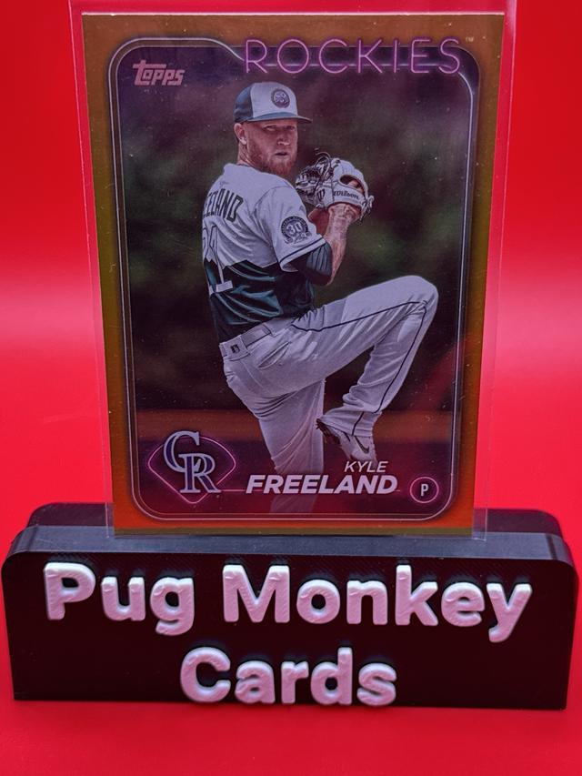 2024 Topps Series 1 Kyle Freeland BASE CARD SET Gold Foil #198