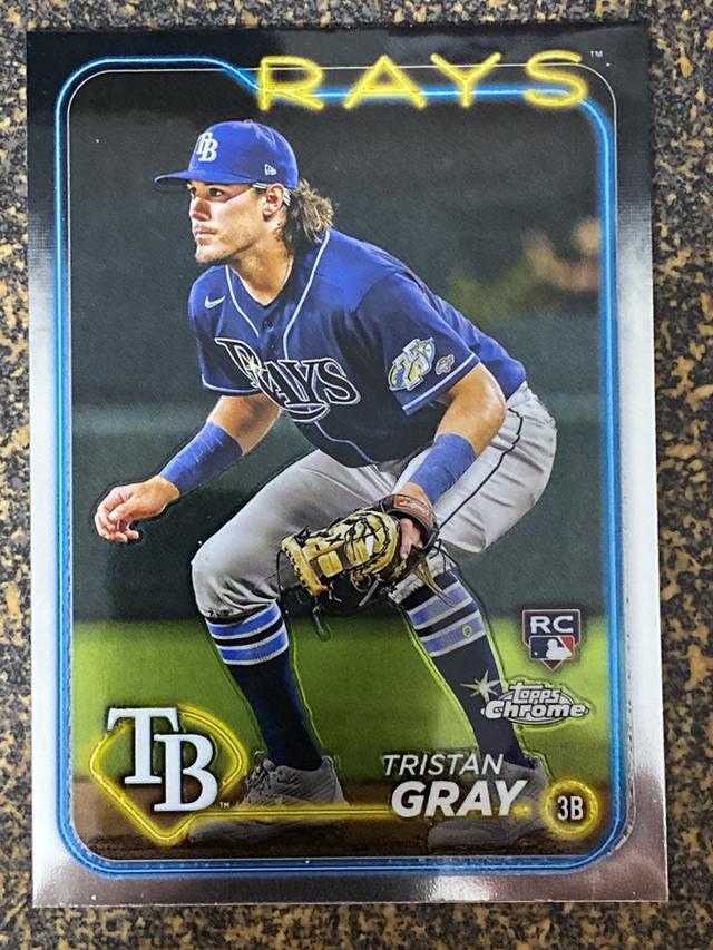 2024 Topps Chrome Tristan Gray ﻿Base Set #8