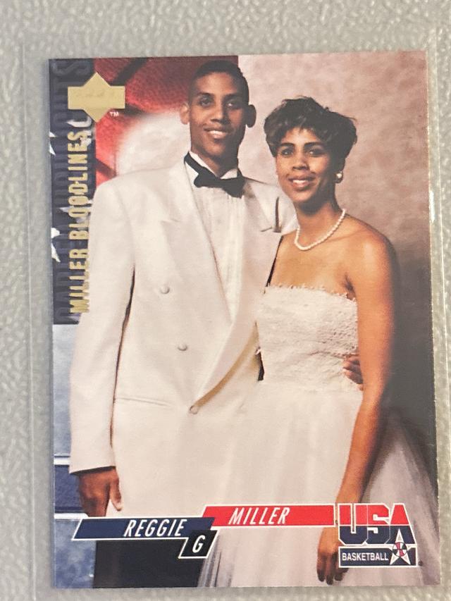 1994 Upper Deck USA Basketball Reggie Miller CH ﻿Base #38