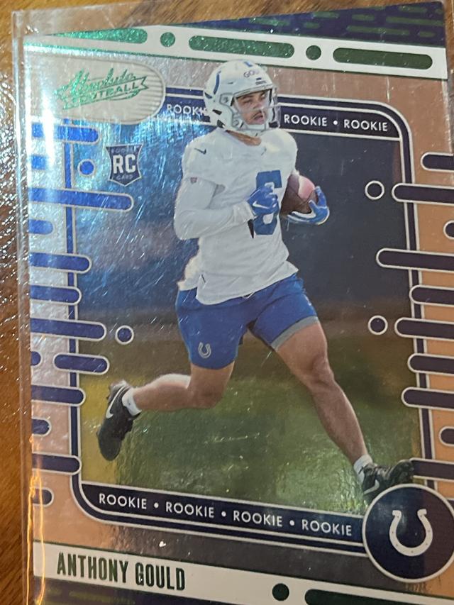 2024 Panini Absolute Football Anthony Gould Rookies Green #192