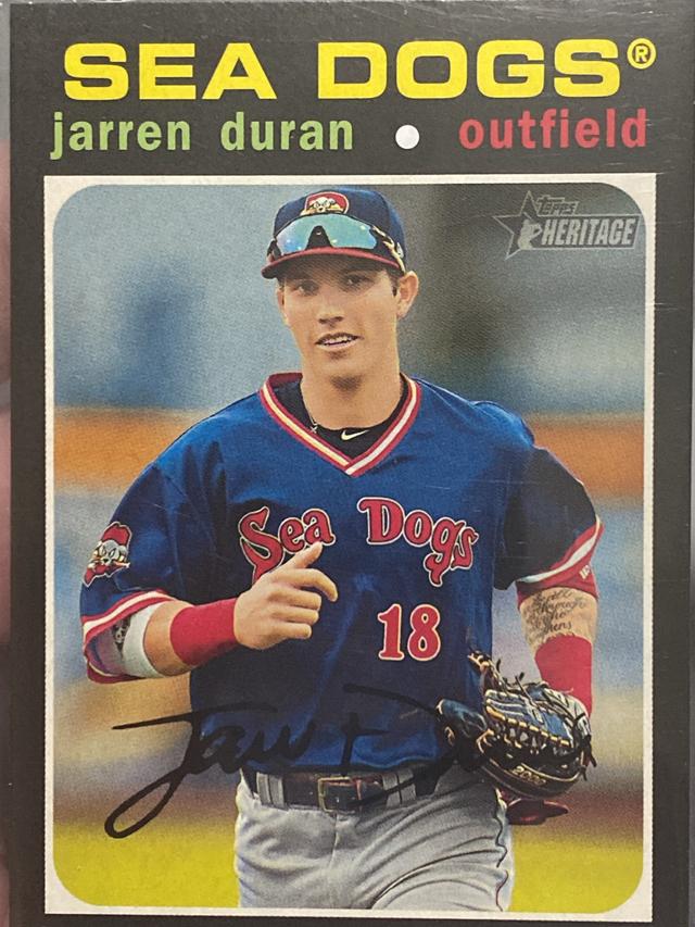 2020 Topps Heritage Minors Jarren Duran Short Prints #204