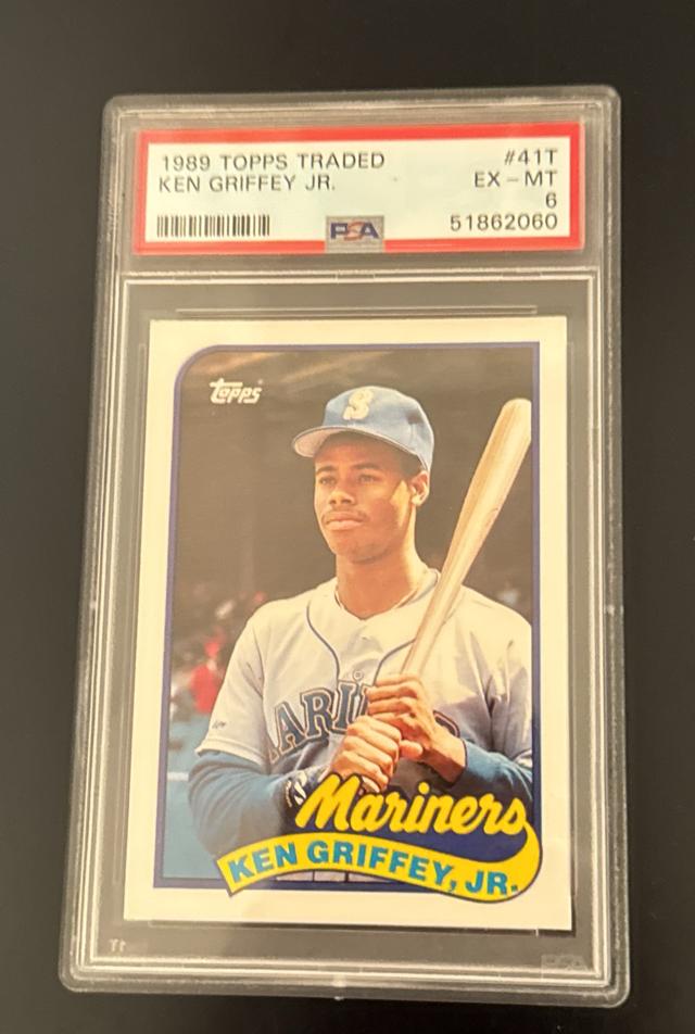 1989 Topps Traded Ken Griffey, Jr. Base Set #41T