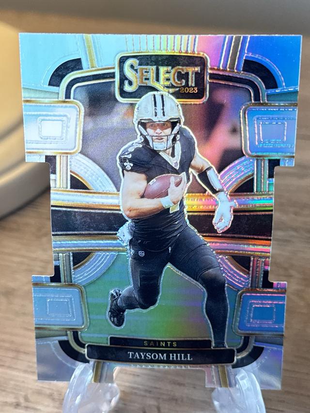 2023 Panini Select Taysom Hill ﻿Base Set Silver Prizms #71