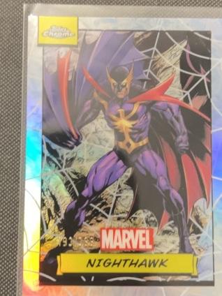 2024 Topps Chrome Marvel Nighthawk ﻿Base Refractor #139