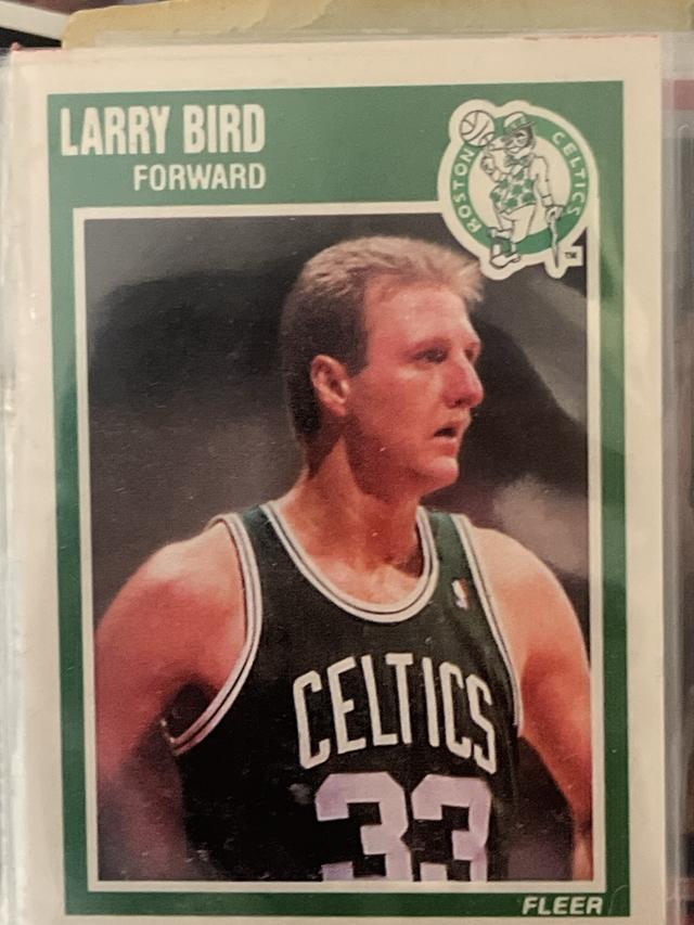 1989-90 NBA Hoops Larry Bird 1990 Superstars Sears Box Set #6