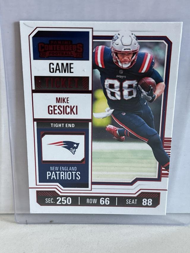 2023 Panini Contenders Mike Gesicki Ticket Stub  #70