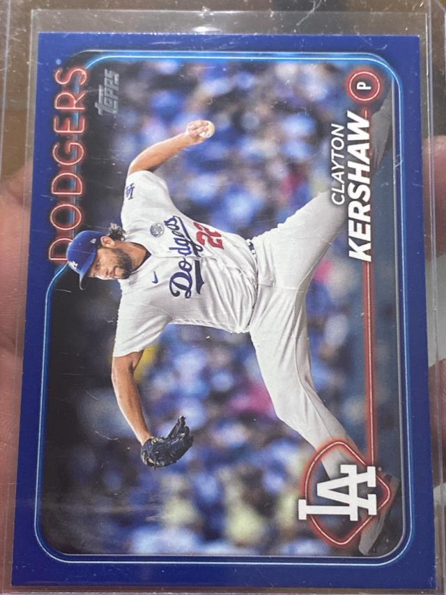 2024 Topps Series 2 Clayton Kershaw BASE SET #351