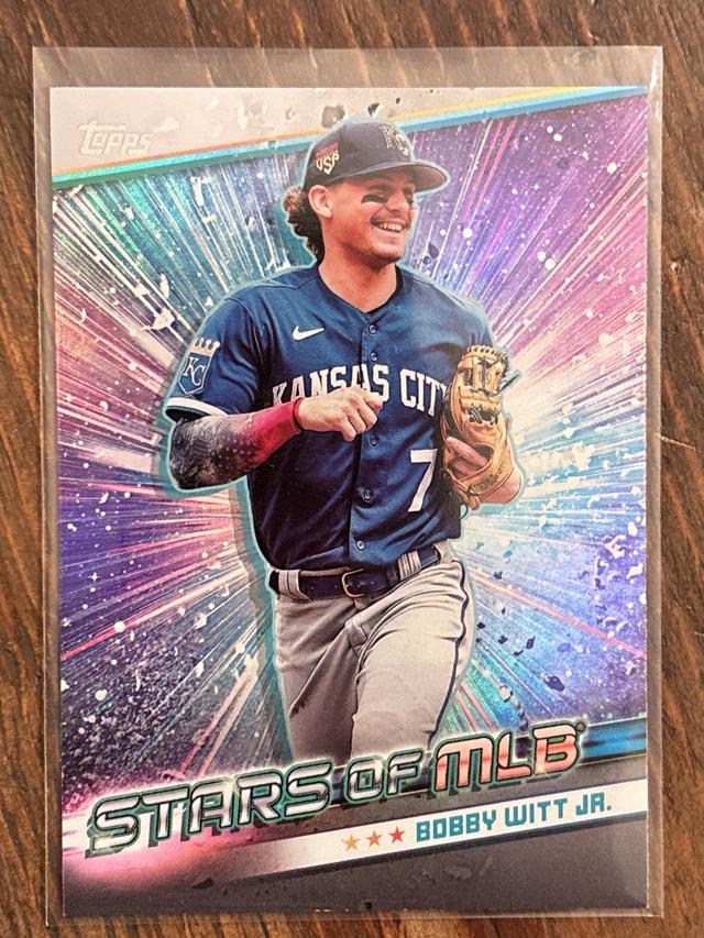 2024 Topps Series 1 Bobby Witt Jr. STARS OF MLB #SMLB-17