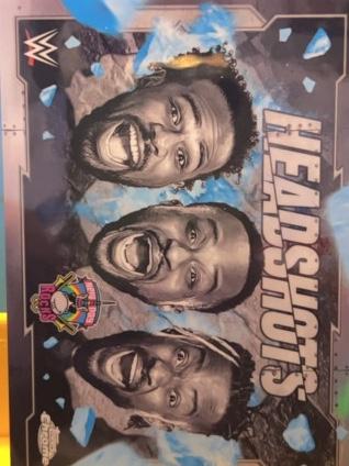 2025 Topps Chrome WWE Big E / Kofi Kingston Xavier Woods Headshots #HS-NEW