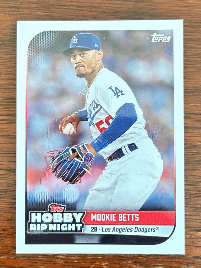 2024 Topps Hobby Rip Night Mookie Betts Base Set #17