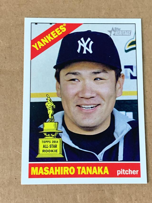 2015 Topps Heritage Masahiro Tanaka Base Set #350