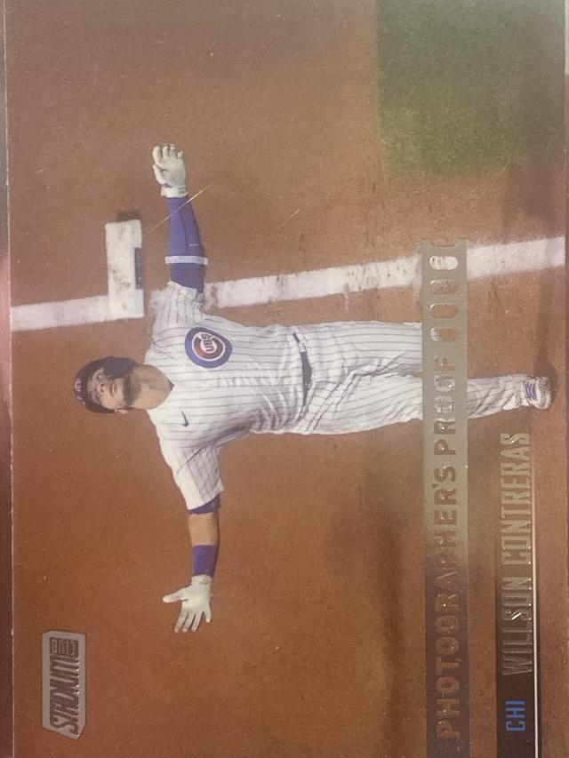 2021 Topps Stadium Club Willson Contreras Base Set Photographer’s Proof #22