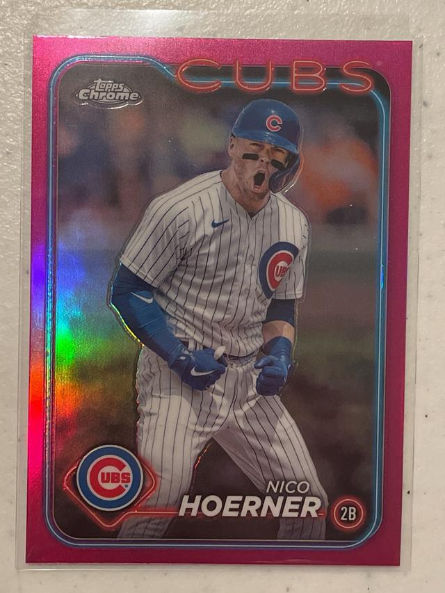 2024 Topps Chrome Nico Hoerner ﻿Base Set #141