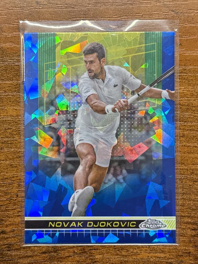 2024 Topps Chrome Sapphire Tennis Novak Djokovic ﻿Base Set #1