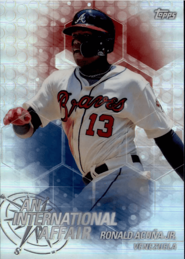 2018 Topps Chrome Update Mega Box  Ronald Acuña Jr. #IA-RA