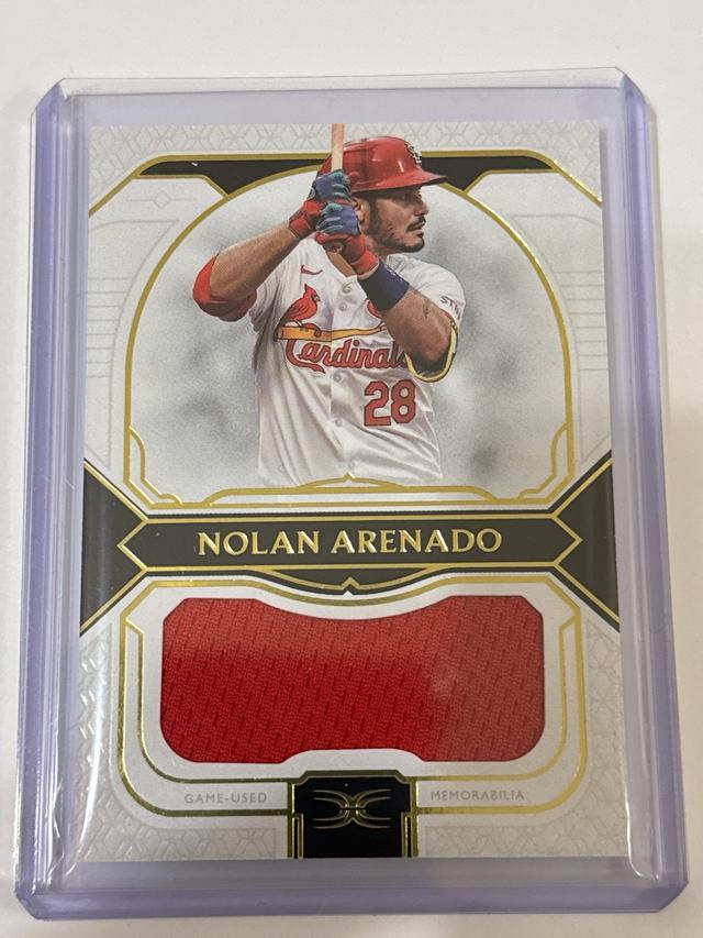 Nolan Arenado 2024 Topps Definitive Jumbo Relic #DJRC-NA Cardinals