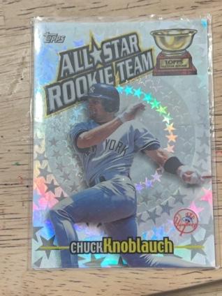 2000 Topps Chuck Knoblauch All-Star Rookie Team Set #RT2