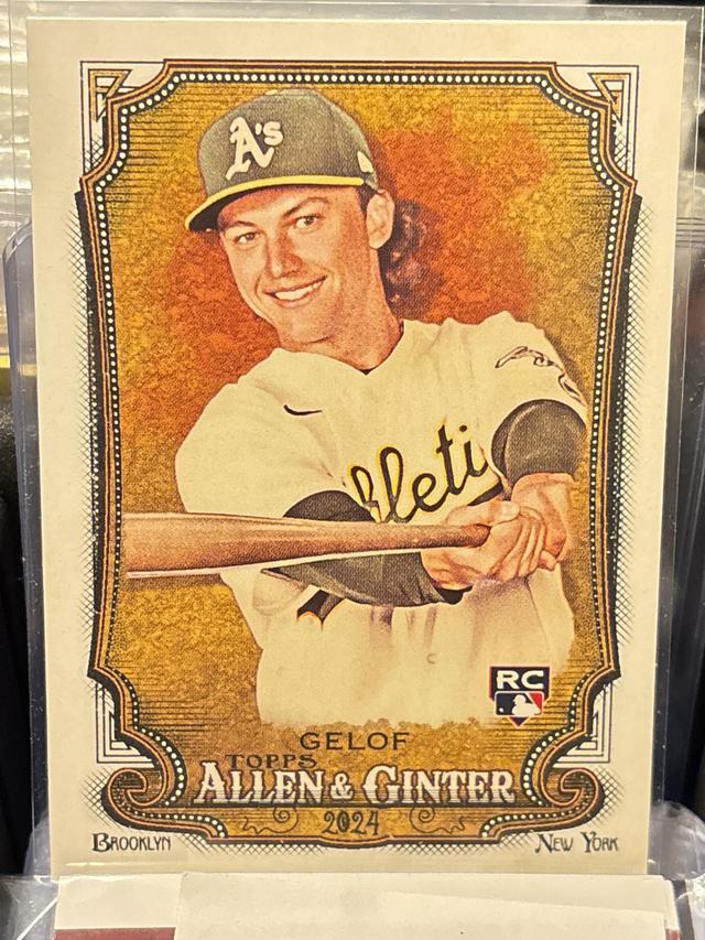 2024 Topps Allen & Ginter Zack Gelof ﻿Base Set Back Mini #82