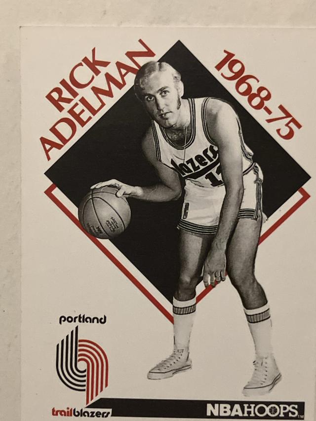 1990-91 Hoops Basketball Rick Adelman CO ﻿Base #353