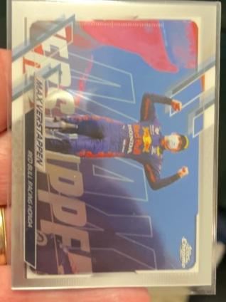 2021 Topps Chrome F1 Max Verstappen Base Set #48