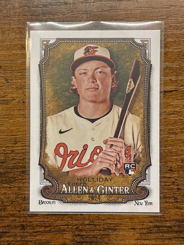 2024 Topps Allen & Ginter Jackson Holliday ﻿RC Orioles #277