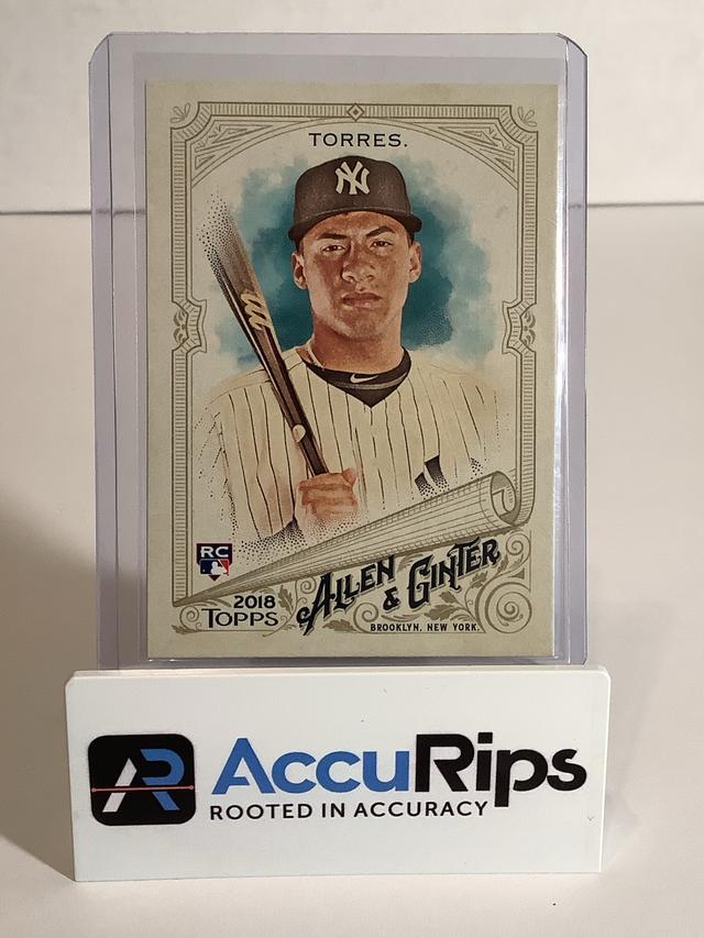 2018 Topps Allen & Ginter Gleyber Torres Base Set #240