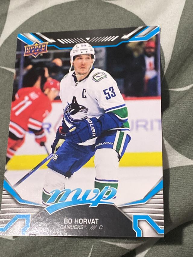 2022-23 Upper Deck MVP Bo Horvat Base Set #177