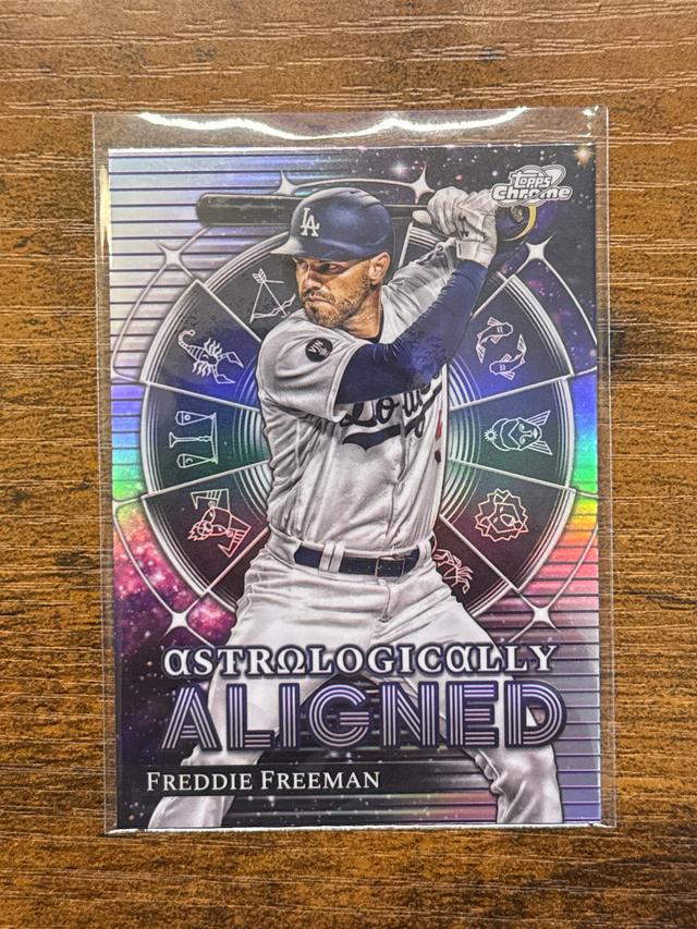 2024 Topps Cosmic Chrome Freddie Freeman Astrologically Aligned #AA-15