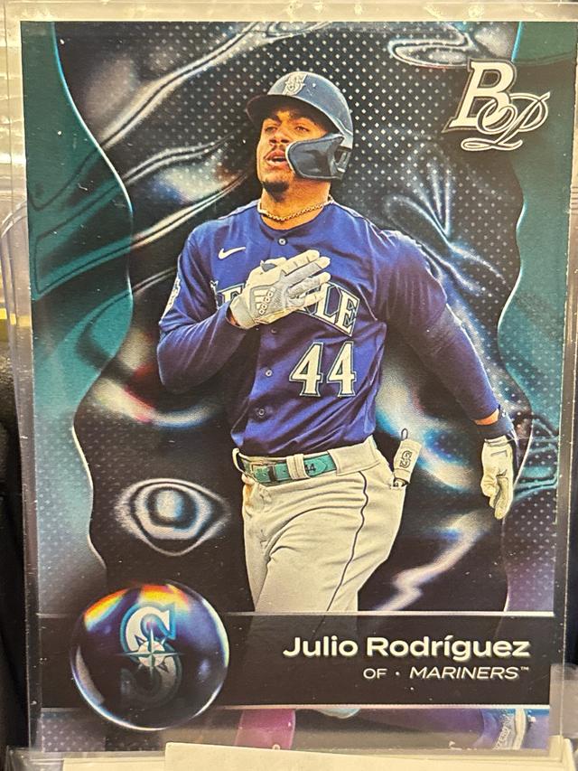 2023 Bowman Platinum Julio Rodríguez BASE CARDS #25