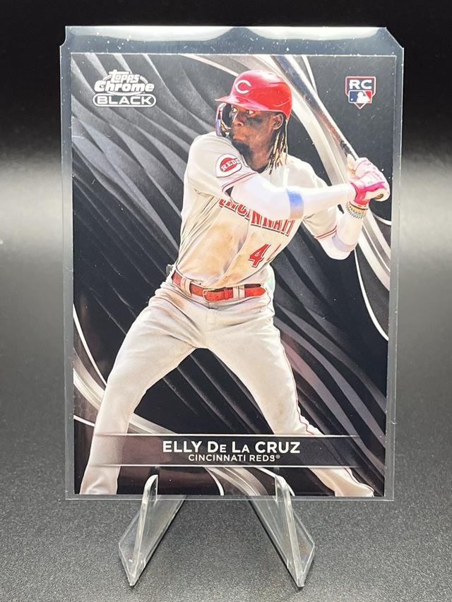 2024 Topps Chrome Black Elly De La Cruz ﻿Base Set #17