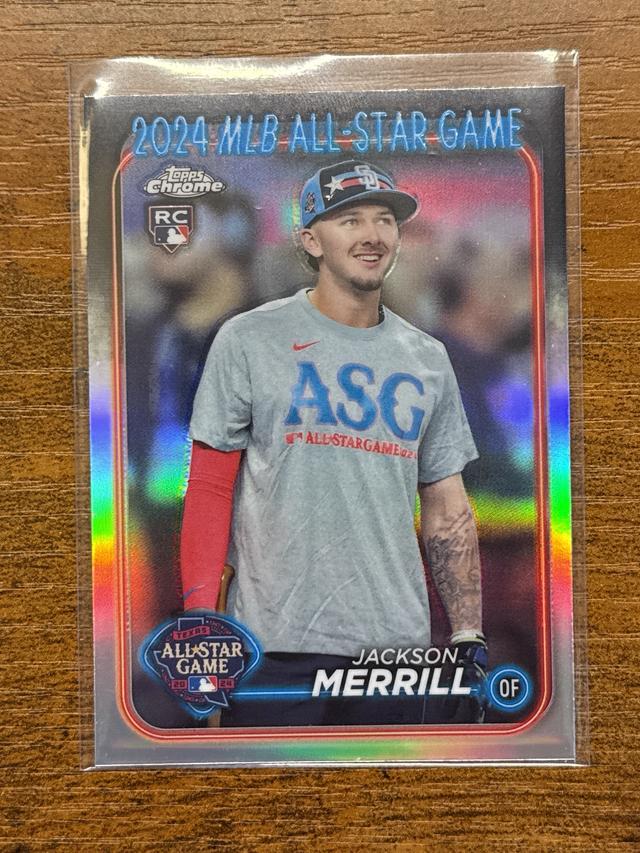 2024 Topps Chrome Update Jackson Merrill All-Star Game #ASGC-49