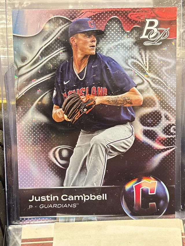 2023 Bowman Platinum Justin Campbell TOP PROSPECTS #TOP-31