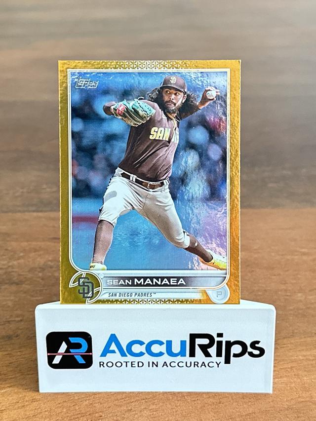 2022 Topps Update Sean Manaea ﻿Base Set Gold Foil #US48