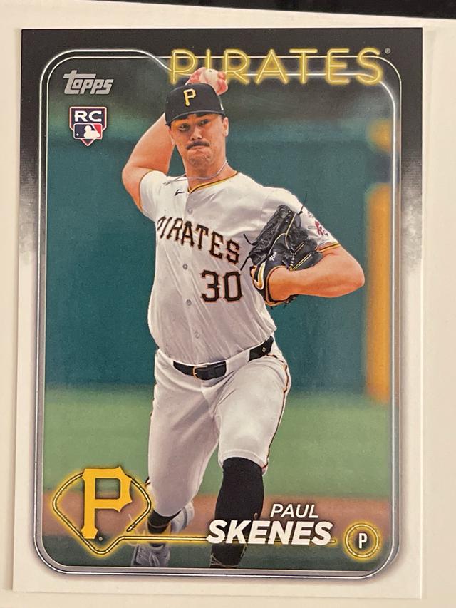 2024 Topps Update Series Paul Skenes ﻿Base Set #US100