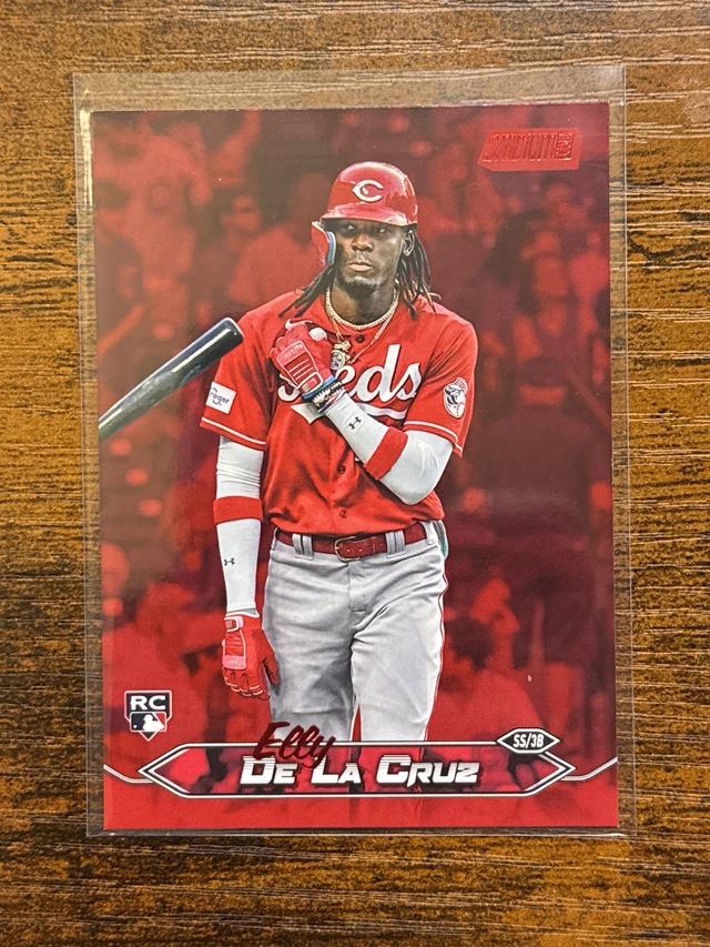 2024 Topps Stadium Club Elly De La Cruz ﻿RC Red Foil #48