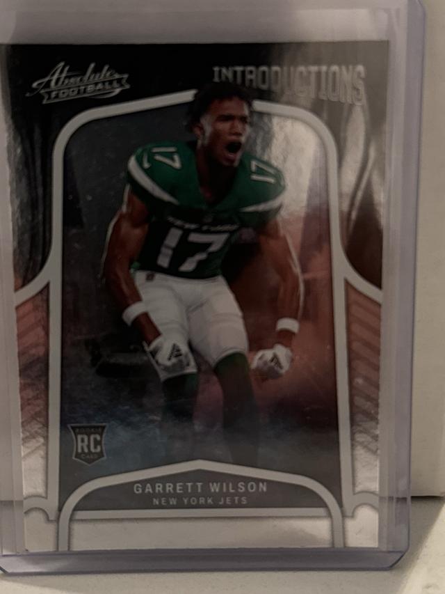 2022 Panini Absolute Garrett Wilson Introductions Set #INT-5