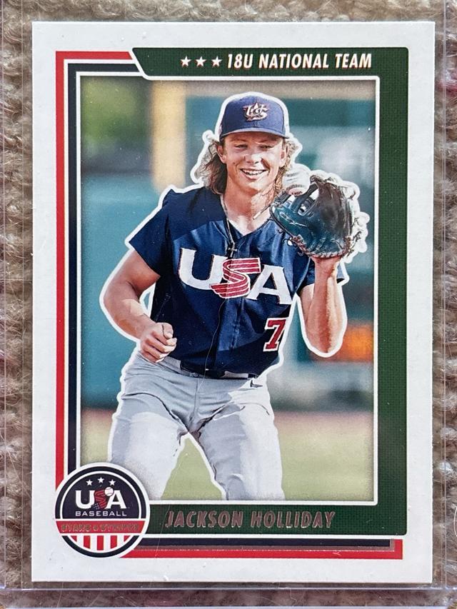 2022 Panini Stars and Stripes USA Jackson Holliday ﻿Base Set #57