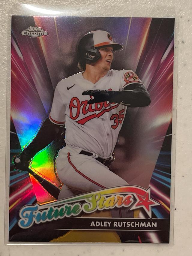 2024 Topps Chrome Adley Rutschman Future Stars Checklist #FS-1