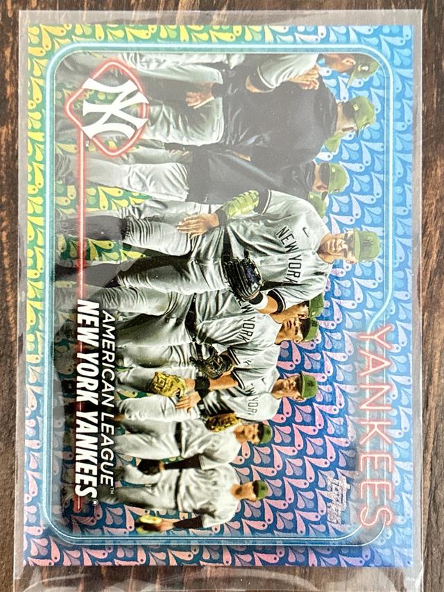 2024 Topps Series 1 New York Yankees BASE CARD SET #301