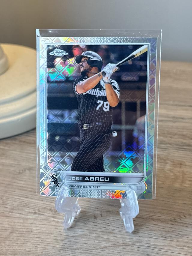 2022 Topps Chrome Logofractor Jose Abreu Base Set #21