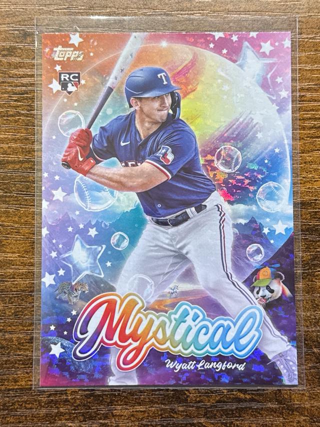 2024 Topps Update Series Wyatt Langford Mystical #MYS-21