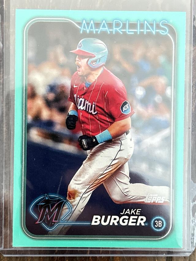 2024 Topps Series 1 Jake Burger BASE CARD SET BASE #125