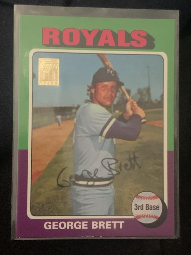 1975 Topps George Brett Base Set #228