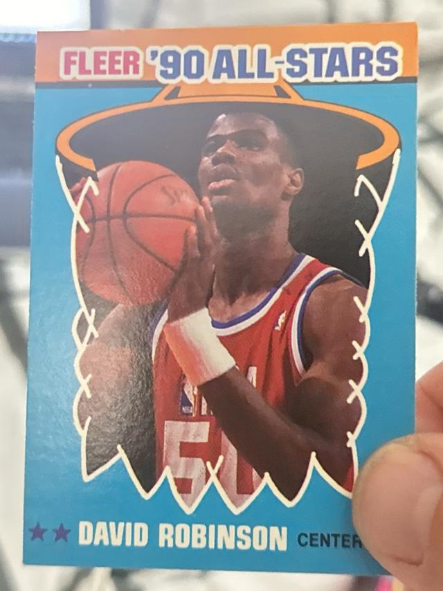 1990 Fleer David Robinson All Stars #10