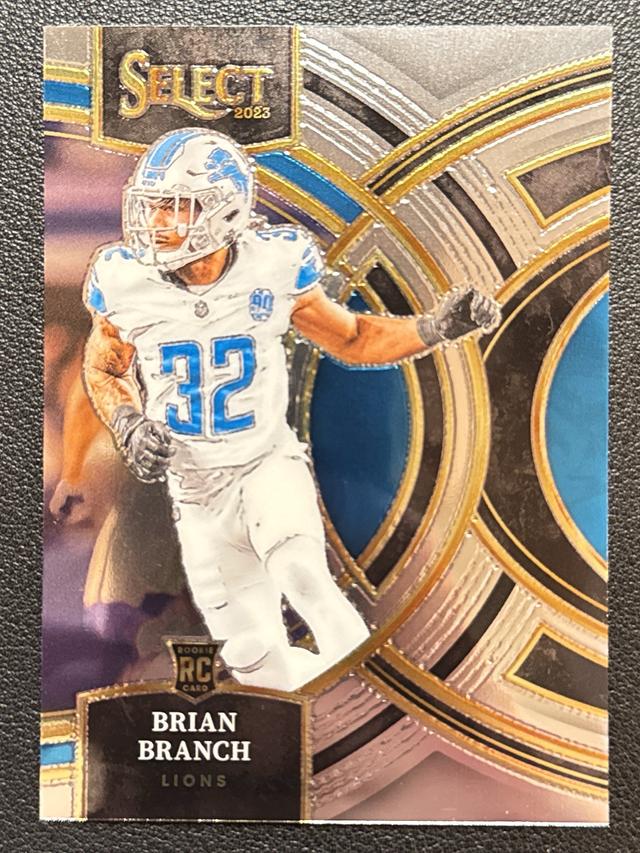 2024 Panini Select Football Brian Branch Premier Level #135