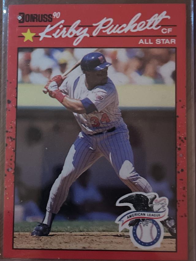 1990 Donruss Kirby Puckett  All Star #683 